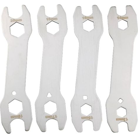 Outils de Réparation de Vélos 4pcs Wrench Cône de Moyeu 13/14/15/16/17/18/19/20 mm Outils de Vélo (1/5)