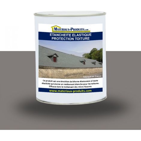 Etanchéité Elastique Protection Toiture - 1 Kg Gris - MATPRO (1/3)