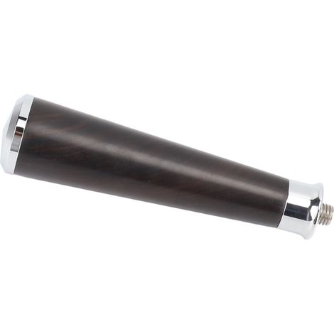 Poignée de porte-filtre à café M10 à fond rond en ébène, accessoire de rechange pour machine à café (1/5)
