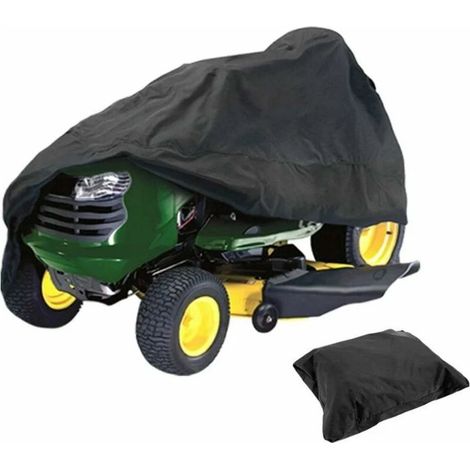 (183x137x117 cm) Housse de protection imperméable pour tondeuse autoportée - Protection UV - pour tracteurs de jardin (1/5)