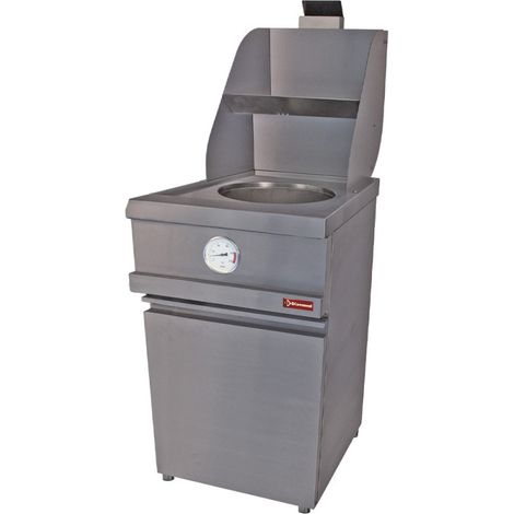 Friteuse gaz cuve ronde - mécanique - Diamond (1/4)