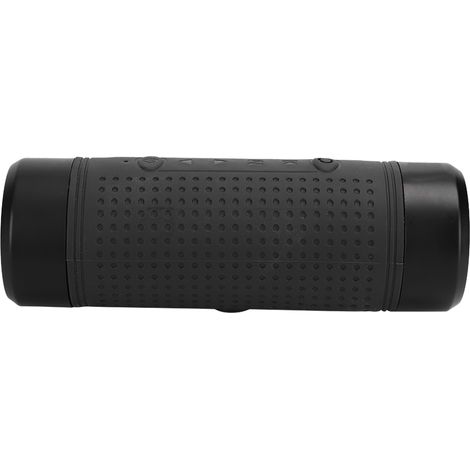 P‑X1 Mini enceinte Bluetooth stéréo étanche pour vélo avec basses profondes, radio FM, lampe torche et carte mémoire (1/5)