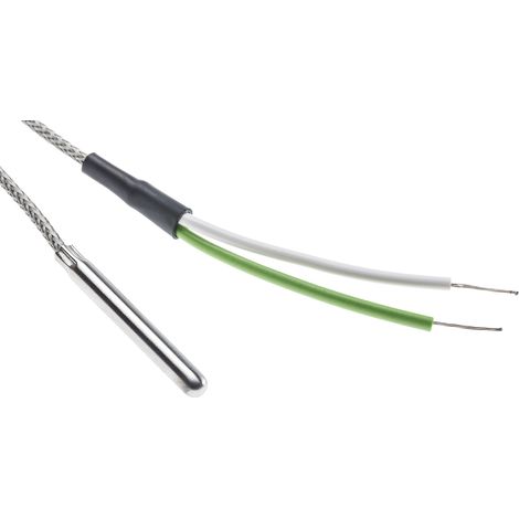 Thermocouple type K Ø 4.76mm, L 40mm, +350°C max à Câble ( Prix pour 1 )