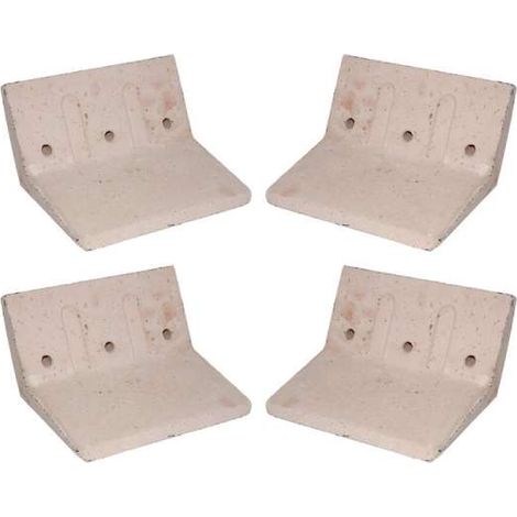 Atmos Feuerraum Seitenwände Füllraumkeramik für DC25GS, DC32GS, DC30GSE, GS25, GS32 4 Teile DC0162