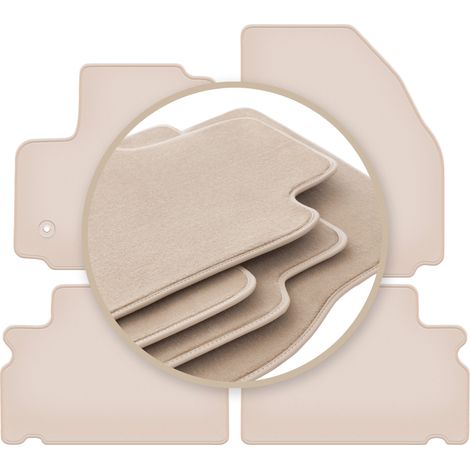Alfombrillas beige PREMIUM para Ford S-MAX MK1 monovolumen 2012-2015 (1/5)