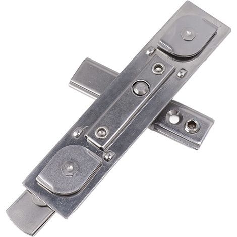 Charnière à Battant Dissimulée en Acier Inoxydable, Serrure de Fenêtre à L'épreuve des Enfants, Mise à Niveau de la Technologie D'isolation du Pont D'isolation Conception (Largeur de fente de 23 mm) (1/5)