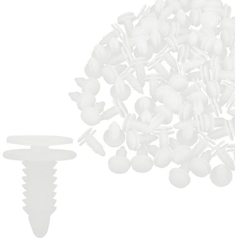 Rivet Plastique Trou de 8.7mm Dia Clips Pare-Chocs Garde-Boue (1/4)
