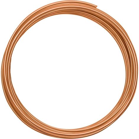 Vaessen Creative Filo di Ferro Modellabile da 5 m x 2 mm Saffron Orange – Filo Flessibile per Creazioni Floreali, Realizzazione di Gioielli e Modellismo (1/3)