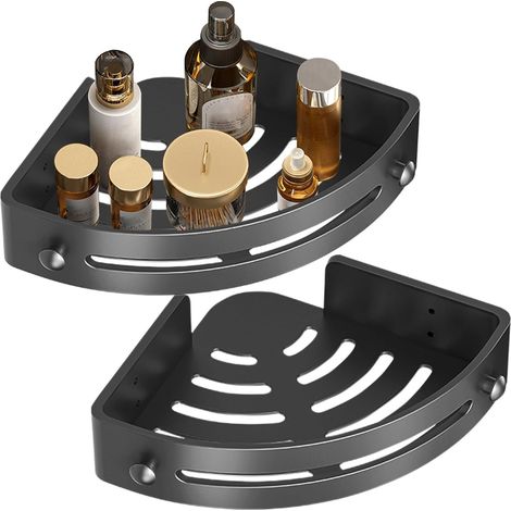Eckduschorganizer Shampoo Halter für Badezimmerregal