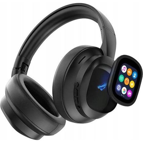 Cuffie over-ear con traduzione automatica basata sull'intelligenza artificiale, Bluetooth 6.0, nere, 133 lingue (1/5)