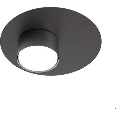 Lampe emibig bolx design minimaliste 20 cm noir