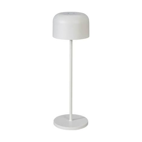 Konstsmide Modelo contemporáneo lámpara de mesa inalámbrica blanca