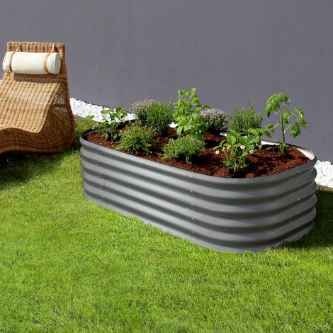 Vitavia Hochbeet "Terra 401", granit, 40 cm, Modell "Basic" (1/3)