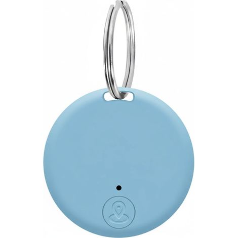Intelligenter Bluetooth-Schlüsselfinder, GPS-Tracker, 15 m Reichweite, geeignet für Kinder, Haustiere, Katzen, Motorräder, Gepäck, Smartphones (blau)