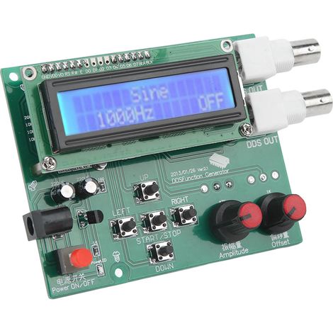 Module générateur de signaux fonctionnels DDS, compteur de fréquencemètre de source fonctionnelle 1 Hz – 65 534 Hz (1/5)