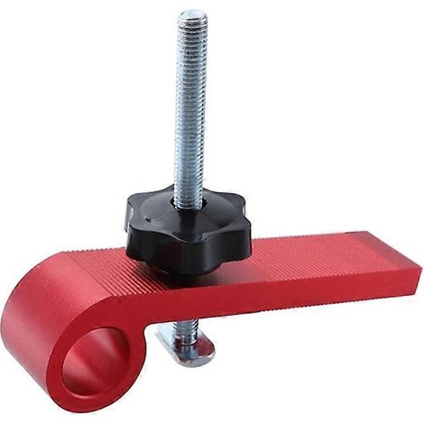 Butée de basculement pour petite goulotte et plaque de pression en alliage d'aluminium pour le travail du bois (1/5)