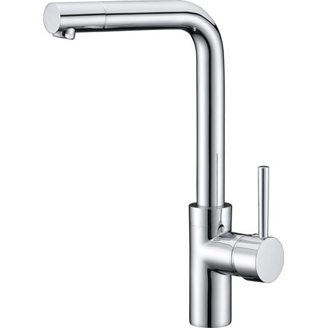 Mice - Rubinetto cucina con bocca girevole - rubinetto lavabo estraibile GCE100 (1/2)