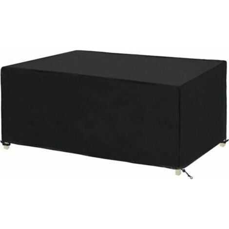 Housse Table Jardin Rectangulaire Housse de Protection Imperméable pour Meubles de Jardin Housse de Protection pour Salon de Jardin Bâche de Protection Étanche Tissu (180x 120 x 70cm)..dyk.Tryw (1/4)