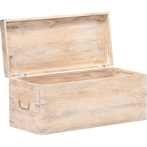 Maison Exclusive - Baule 90x40x40 cm in Legno Massello di Acacia