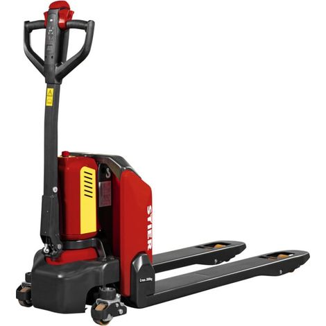 Transpalette électrique STIER EZY-20, capacité de charge 2 000 kg, longueur de fourche 1 150 mm (1/5)