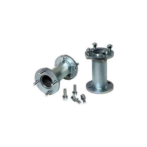 Coppia distanziali ruote gemellate L 130 mm per falciatrice NIBBI FC 20 - FC 145