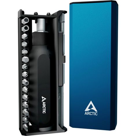 Herramienta manual Arctic juego destornilladores negro aluminio
