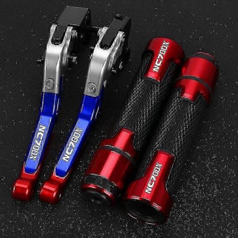 Poignées de frein et d'embrayage réglables et pliables uniques pour moto Honda NC700X, NC700 X, NC 700 X, NC 700X (2012-2013) (1/5)
