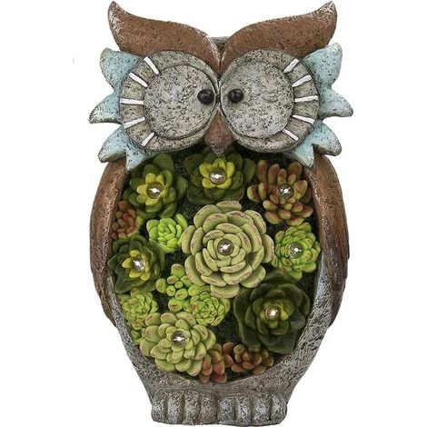 Decoración de jardín Figuras de animales (Búho) (1/5)