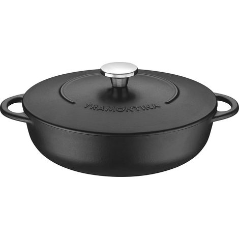 Tramontina Casseruola Bassa in Ghisa Smaltata 28 cm 4L (1/5)
