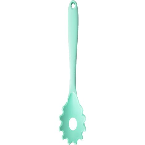 Fourchette à pâtes qualité alimentaire, cuillère à spaghetti en silicone résistante à la chaleur jusqu'à 250 °C (480 °F) durable pour la cuisine (1/5)