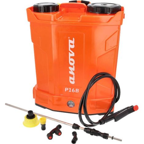 -CAHERSA- PULVERIZADOR BATERIA 16L ANOVA P16B LIJERO Y COMODO (1/2)