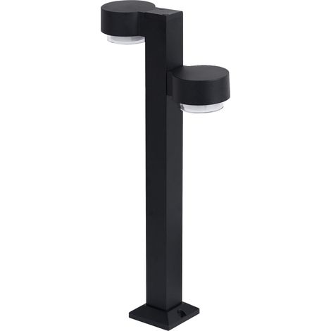 Bollard Light Black Aluminum 60 cm LED Path Lamp Outdoor Garden Lighting Modern Design TORDERA (1/5)