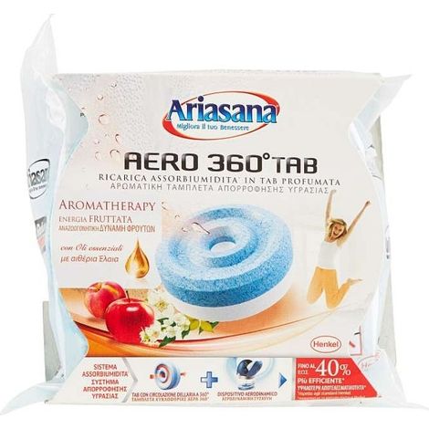 ariasana aero 360° ricarica tab freschezza di primavera 450g - henkel. (1/7)