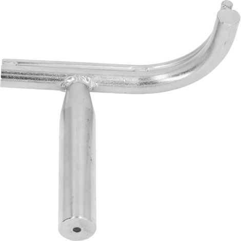 Support en métal pour tour à bois incurvé en J, tige 25 mm, acier allié, accessoires de travail du bois (1/5)