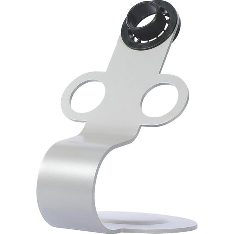 Supporto per asciugacapelli per Dyson® Supersonic, attacco magnetico, gestione cavi, cuscinetto in silicone, grigio