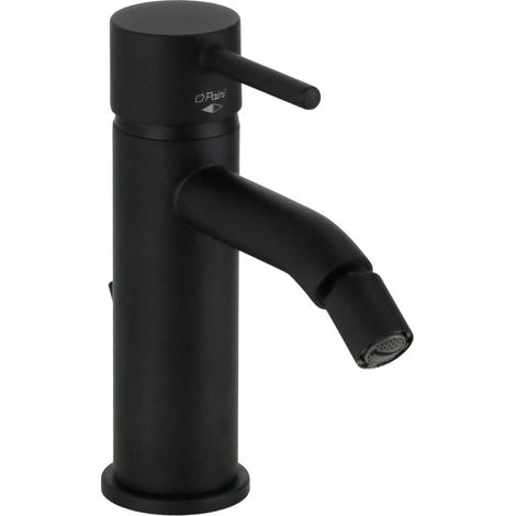 Miscelatore moncomando bidet nero opaco con piletta di scarico 1"1/4 Paini Cox 78YO306TCO Nero opaco (1/5)