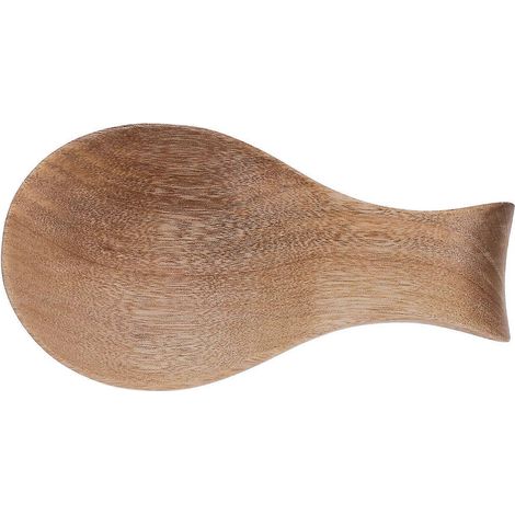 Porte-cuillère de cuisine, repose-cuillère de table, repose-cuillère en bois, porte-cuillère (1/5)