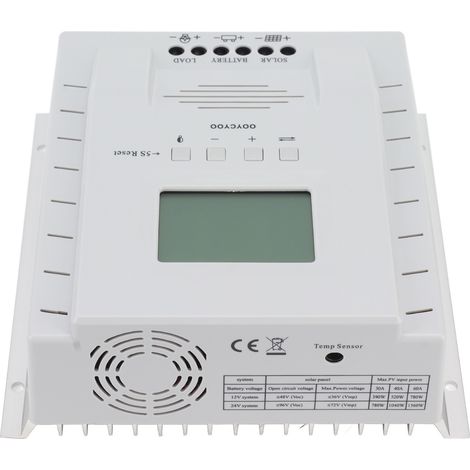 MPPT 60A 12V 24V Solarladeregler mit einer maximalen Eingangsspannung von 100V