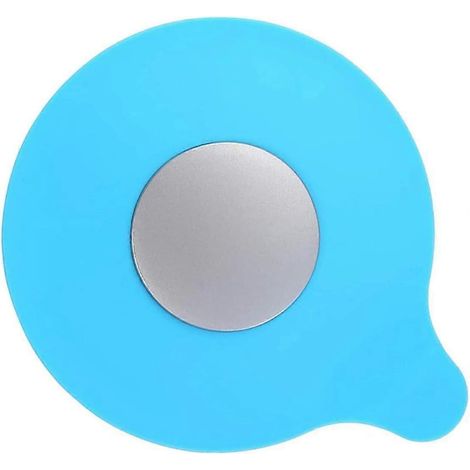 Silikon-Badewannenstöpsel – Abflussstopfen für Bad, Küche und Waschküche – Blau (1/5)