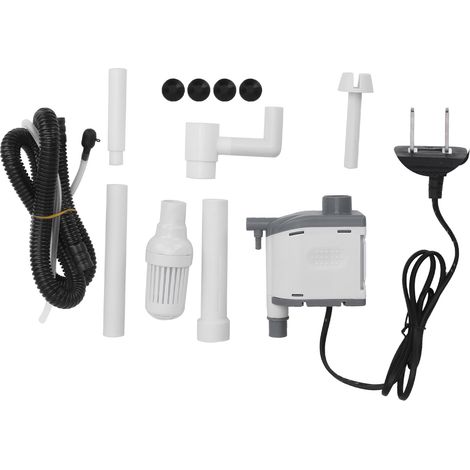 Filtro silencioso 3 en 1 para acuarios de interior ZY-N37 – 15 W, 1000 l/h, con película desengrasante y ventosa. (1/5)