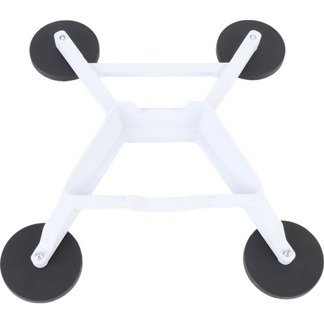 Support magnétique de toit de voiture en alliage d'aluminium, support de montage à dégagement rapide pour remorque de camping-car, véhicule de camping, camion, bateau, yacht, blanc, 178 lb (1/5)