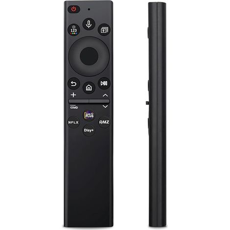 Télécommande de rechange pour téléviseur Samsung, commande vocale Bluetooth avec 4 touches de raccourci, compatible avec les téléviseurs LED Smart 4K Ultra HD Samsung 2021-2023 (1/5)