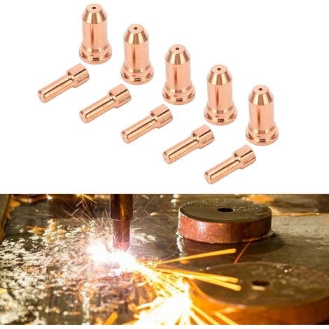 Torche de découpe plasma PT100, série PT100, buse 51248.15, électrode 52556, kit de 10 pièces (1/5)