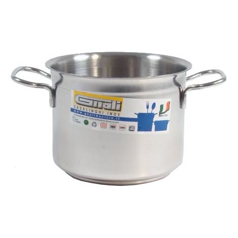 Realterm Pentola in Acciaio Inox D.14 cm Gnalì