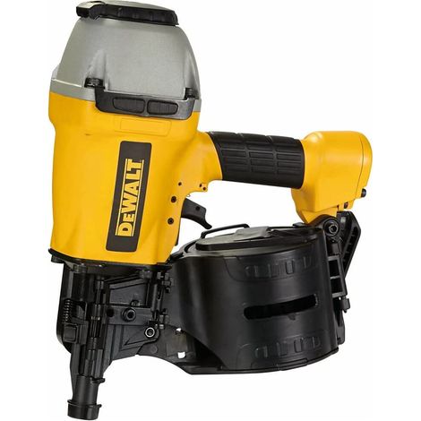 Dewalt – Cloueur à rouleau pneumatique 50-90 mm – Déclenchement individuel – Sortie d’air 360° – Réglage profondeur sans outil – Mallette de transport incluse (1/3)