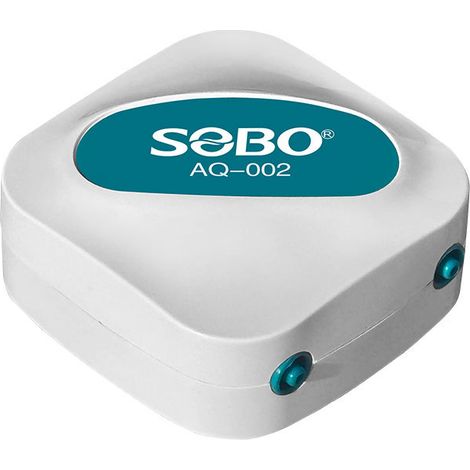 Pompe à air pour aquarium avec tuyau d'air et diffuseur Pompe à air ultra-silencieuse pour aquarium Pompe à bulles à haut débit d'oxygène Économe en énergie (1/4)