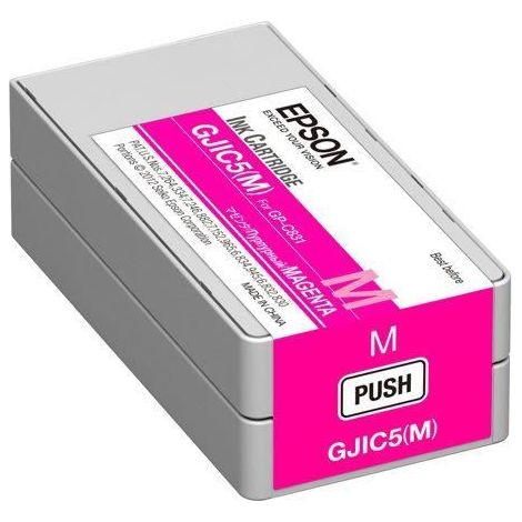 Epson GJIC5(M): Ink cartridge for ColorWorks C831 (Magenta) (MOQ=10) (1/4)