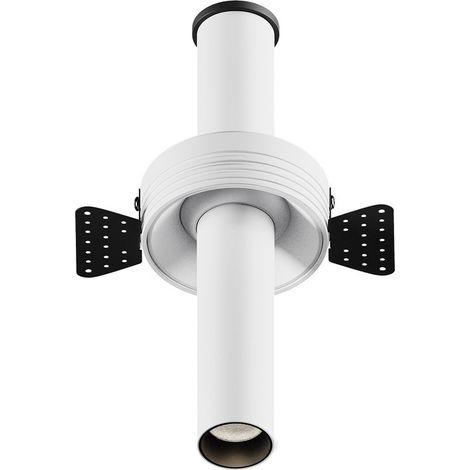 Maytoni Focus T Faretto da incasso senza cornice da 20 cm, bianco 3000K, 460 lm (1/2)