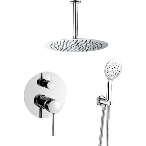 Kit de douche à encastrer AVA chromé (1/5)