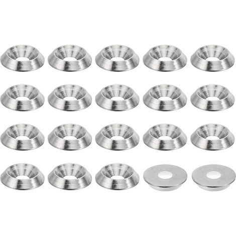 20pcs M3 Finition Fraisée Rondelle 10mm Dia. 2mm Grand (1/5)